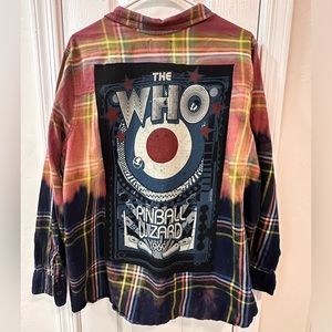 Summer upcycled flannel!